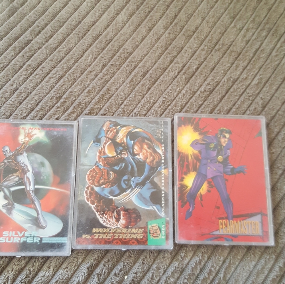 Marvel/ X-men Incased trading cards